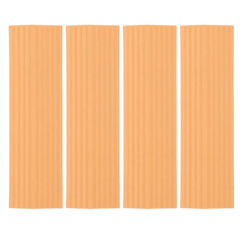 4Pcs Sweeping Robot Threshold Ramp Plastic Angled Entry Home Door Wheelchair Curb Ramps Non Slip Transition Mat