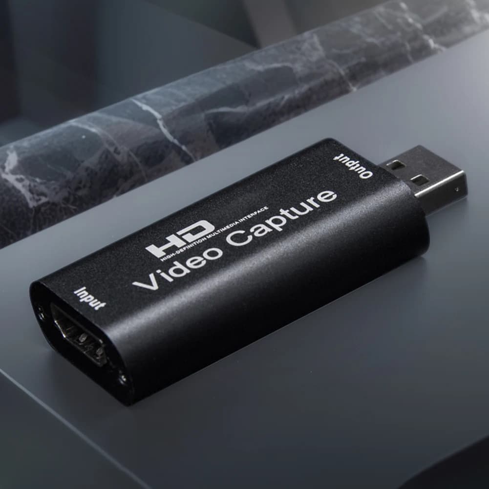 Scheda di acquisizione video USB 2.0 Grabber video compatibile HDMI 4K Dispositivo di acquisizione registrazione compatibile HDMI con USB 2.0 per fotocamera DVD PS4