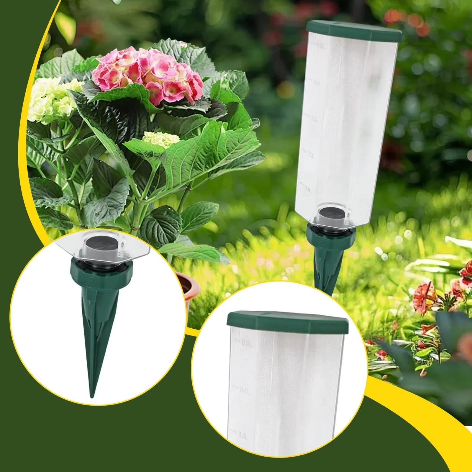 Irrigatore Automatico a Punta per Piante, Gocciolatore per Vasi di Fiori
