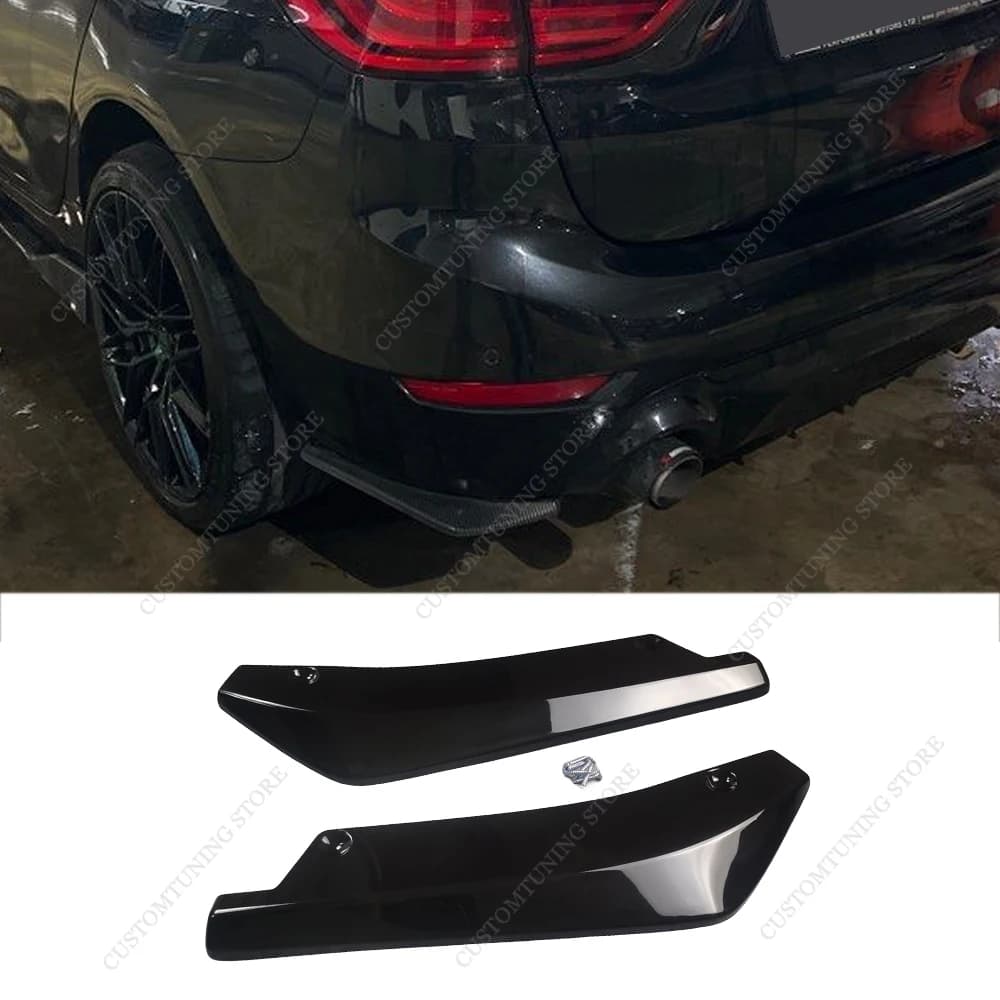 Rear bumper Splitters side for F46 214d 218i 218d 220i Gran Tourer 2015-2018 exhaust rear diffuser Trim Splitter bodykit