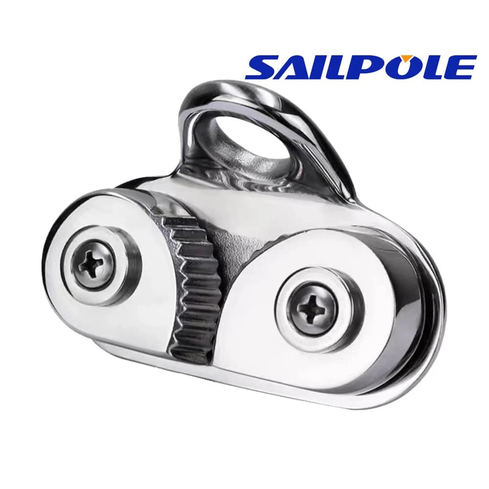 Bitta per camma in acciaio inossidabile Fairlead Vela marina Barca a vela Kayak Canoa Gommone Corda da 2 a 8 mm da 10 a 16 mm