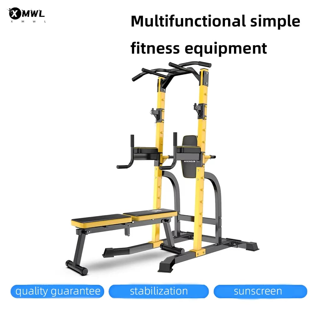 Home Traction Bar, Multifunctional Fitness Equipment, Indoor Weight Lifting Brace for Strength Training