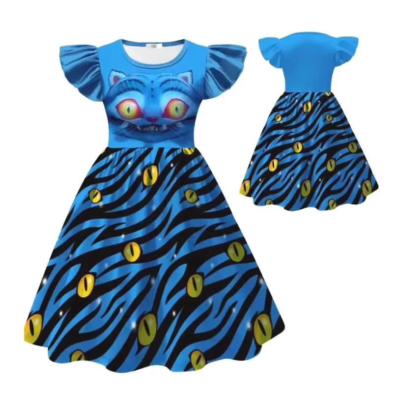 Costume per bambini Derpy Tiger Cosplay Anime Figure Cartoon Abbigliamento Abito Abito Halloween Regalo di Natale lf[5