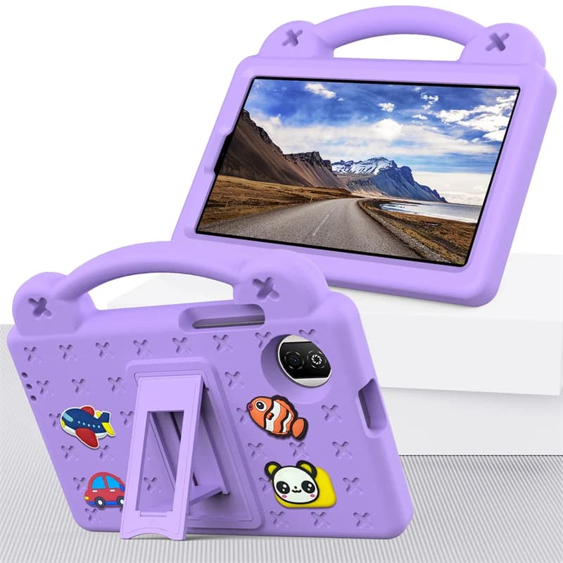Cute Kids Tablet Funda per Honor Pad X7 (2025) 8.7 "Custodia JMS-W09 Custodia portatile in schiuma EVA con cavalletto pieghevole