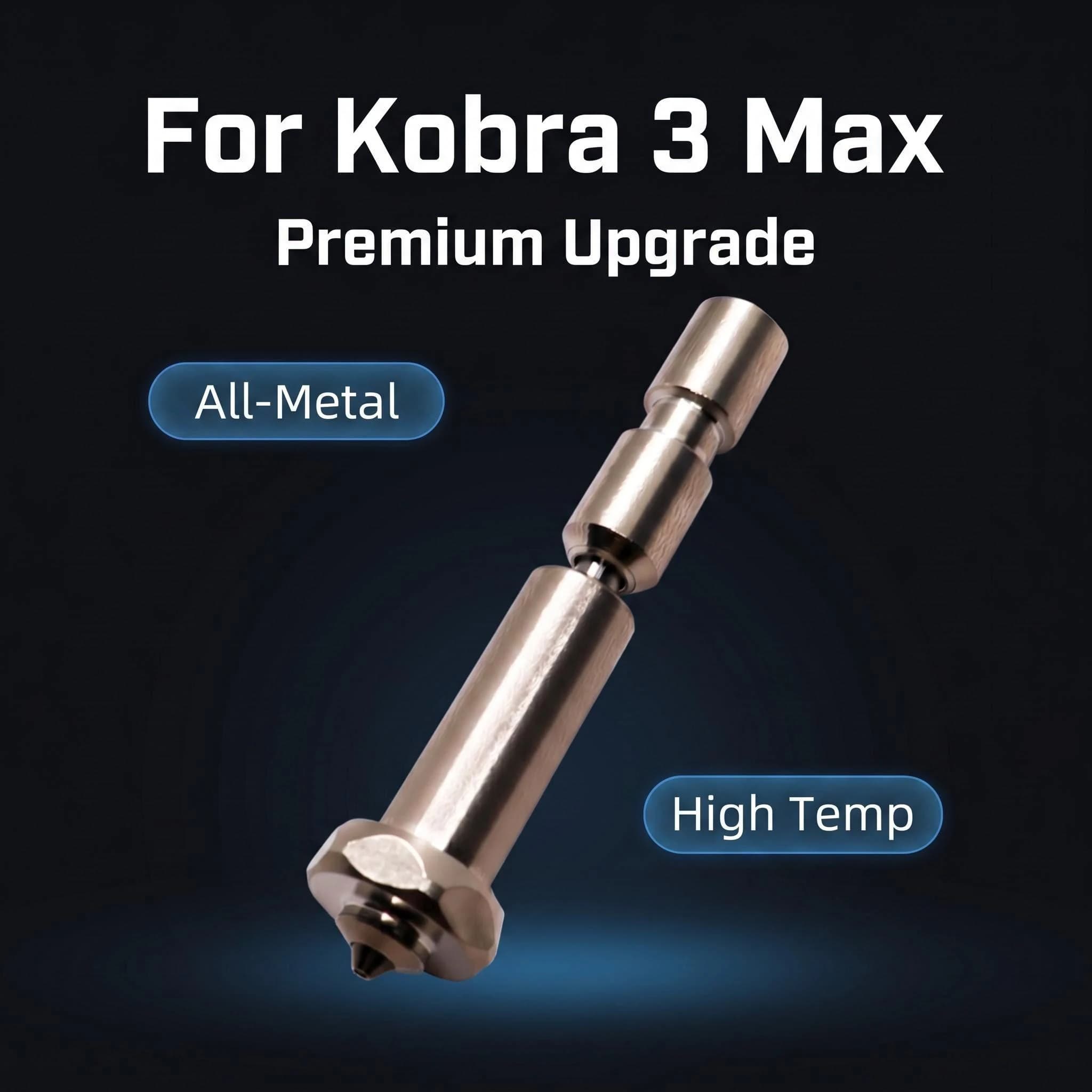 Update nozzle for Anycubic Kobra 3 Max - Hotend combo nozzle, 0.25 0,4 0,6 0,8 mm replacement nozzle