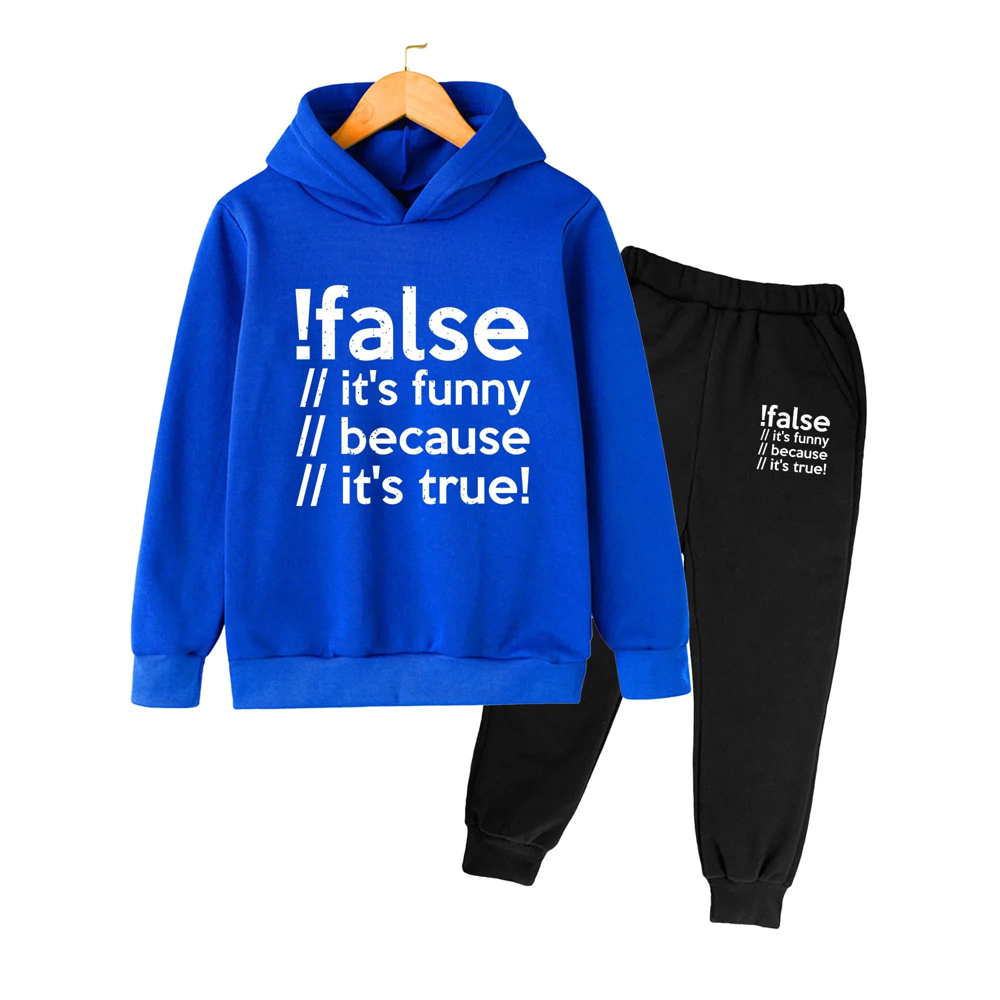 Kids Hoodie and Sweatpants Set Printed Long Sleeve Tracksuit for Boys Girls Casual Daily Wear