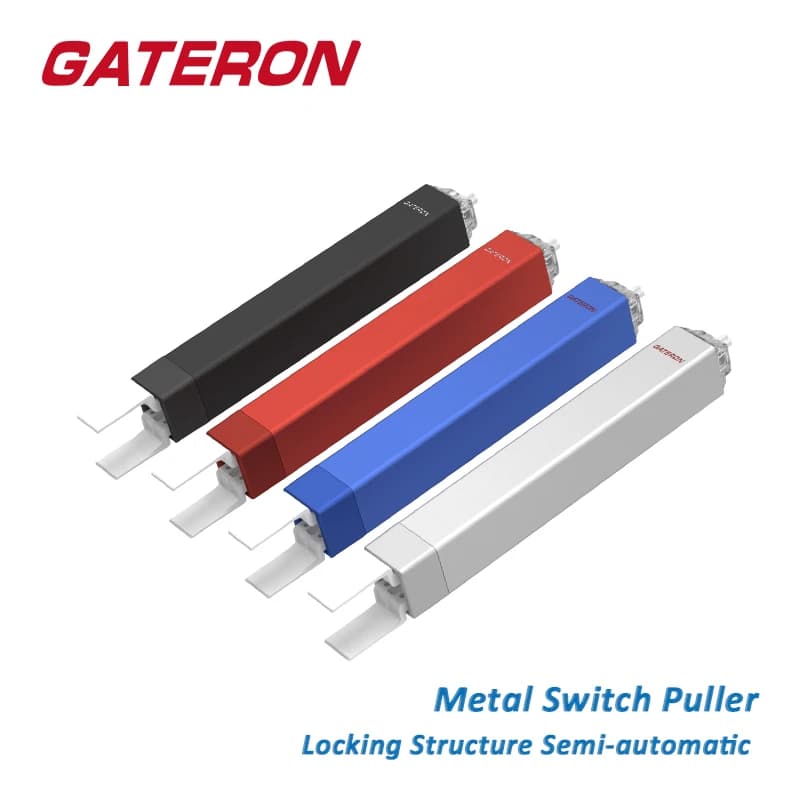 GATERON Keycap Puller Popular Silver Black Red Blue Gaming Mechanical Keyboard Customized DIY Tool