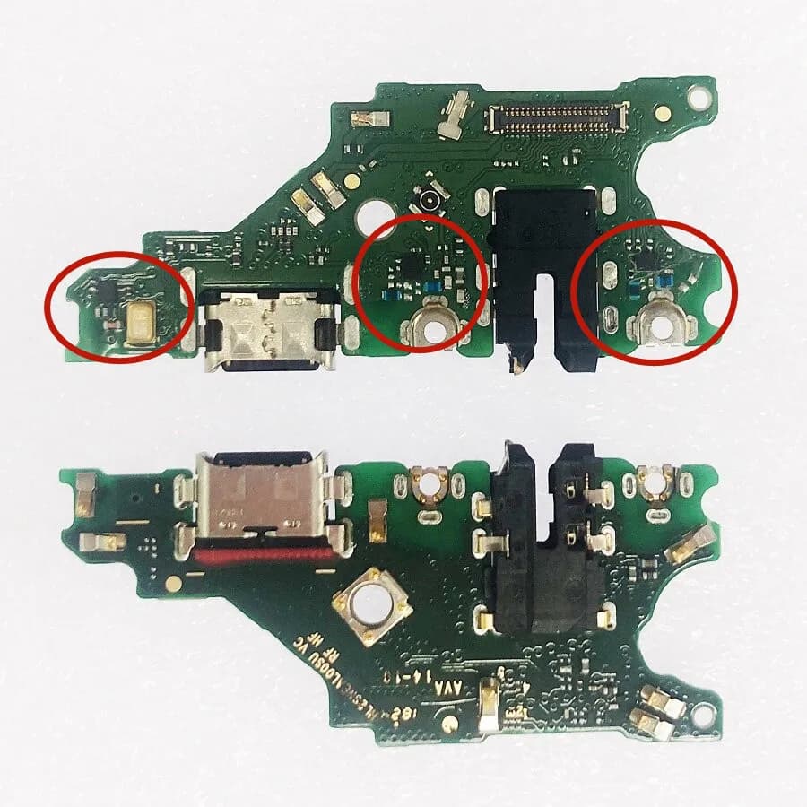 For Huawei P Smart Plus 2019 USB Power Charger Jack Dock Plug Connector Charging Flexible Cable Card
