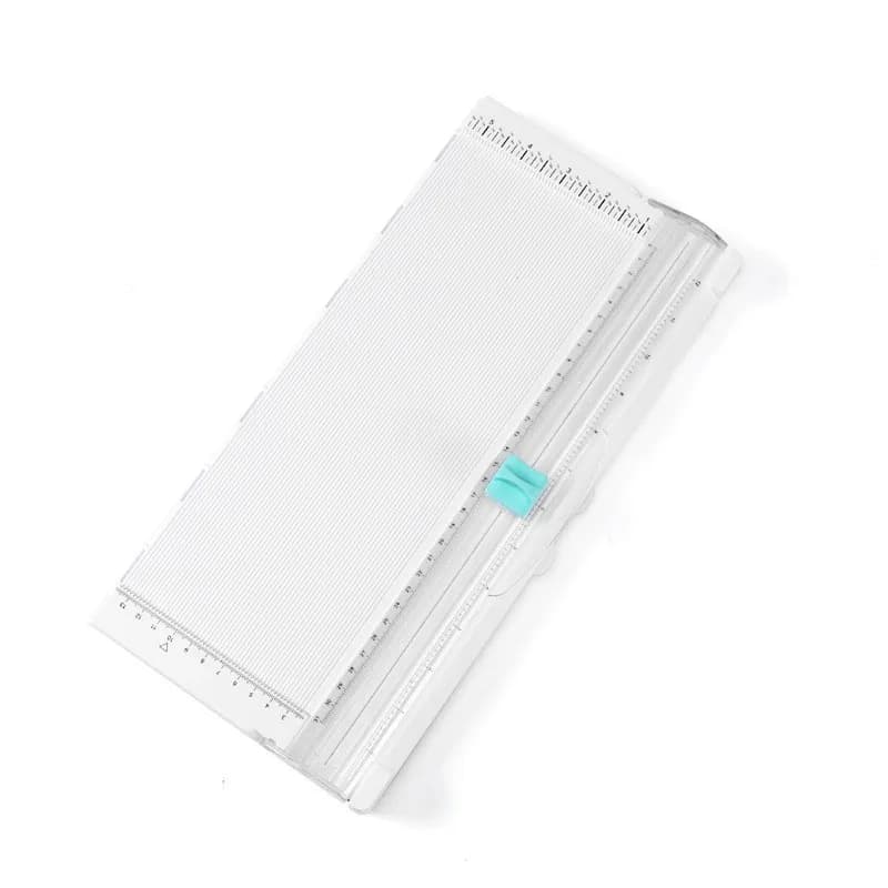hit product2-in-1 Paper Cutter & Trimmer Foldable, Multifunctional A4 Cutting Tool Scoring Board for Students, Crafts, and Jou