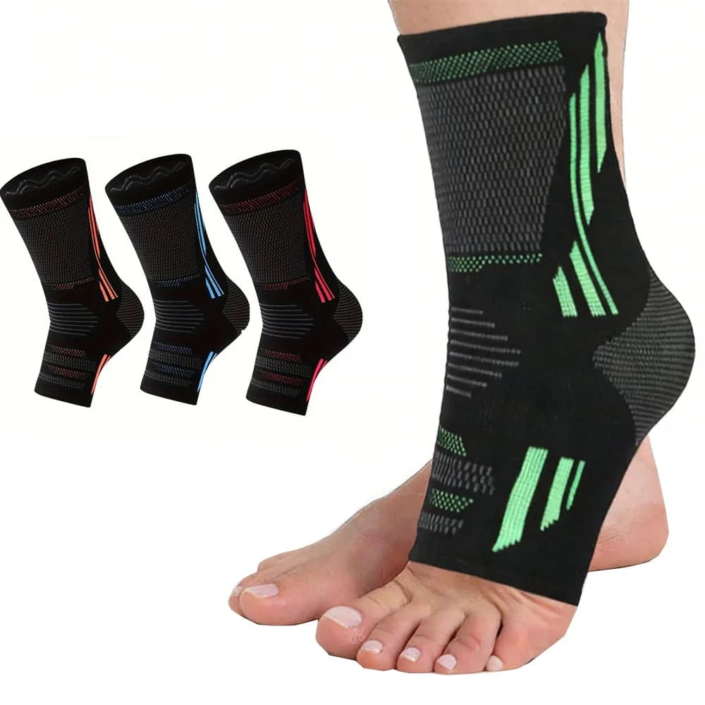 1 paio di calzini con supporto per la caviglia | Supporto Compressivo per Caviglia, Fascia Stabilizzante per Uomo e Donna, per Sport come Basket, Calcio, Corsa