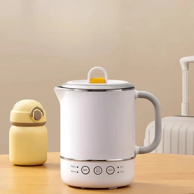 Bollitore Elettrico Portatile da Viaggio in Acciaio Inox con Temperatura Costante e Isolamento Integrato