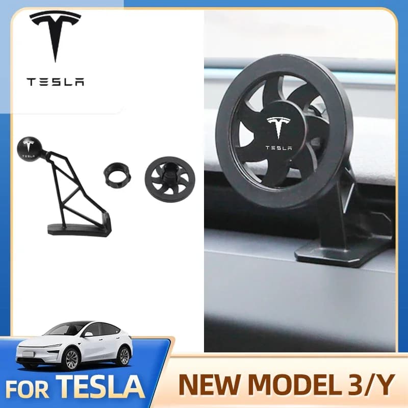 Per Tesla Modello 3 Y Juniper Highland 2025 Supporto per telefono Modello Y Accessori per auto Modifica auto di controllo centrale Ins Adesivo per auto