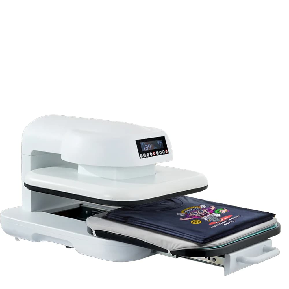 Best Selling Electric Auto Open Flatbed T-Shirt Heat Press Machine Automatic Grade with Logo Print for Garments
