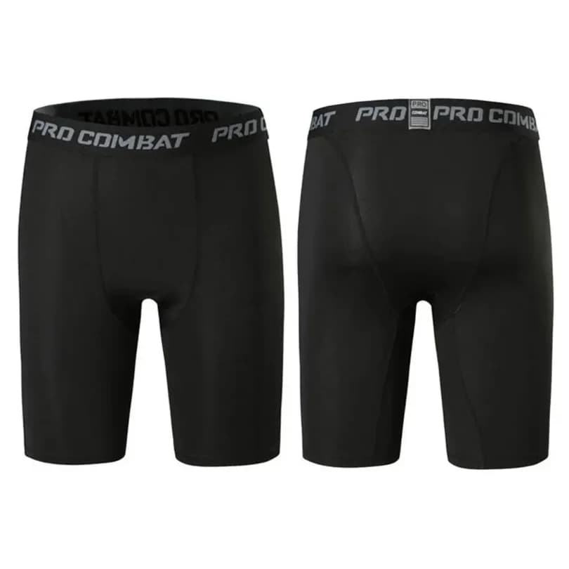 Pantaloncini a Compressione da Uomo 2026, Leggings Sportivi ad Asciugatura Rapida per Palestra e Fitness, Pantaloncini da Corsa, Intimo Sportivo Maschile