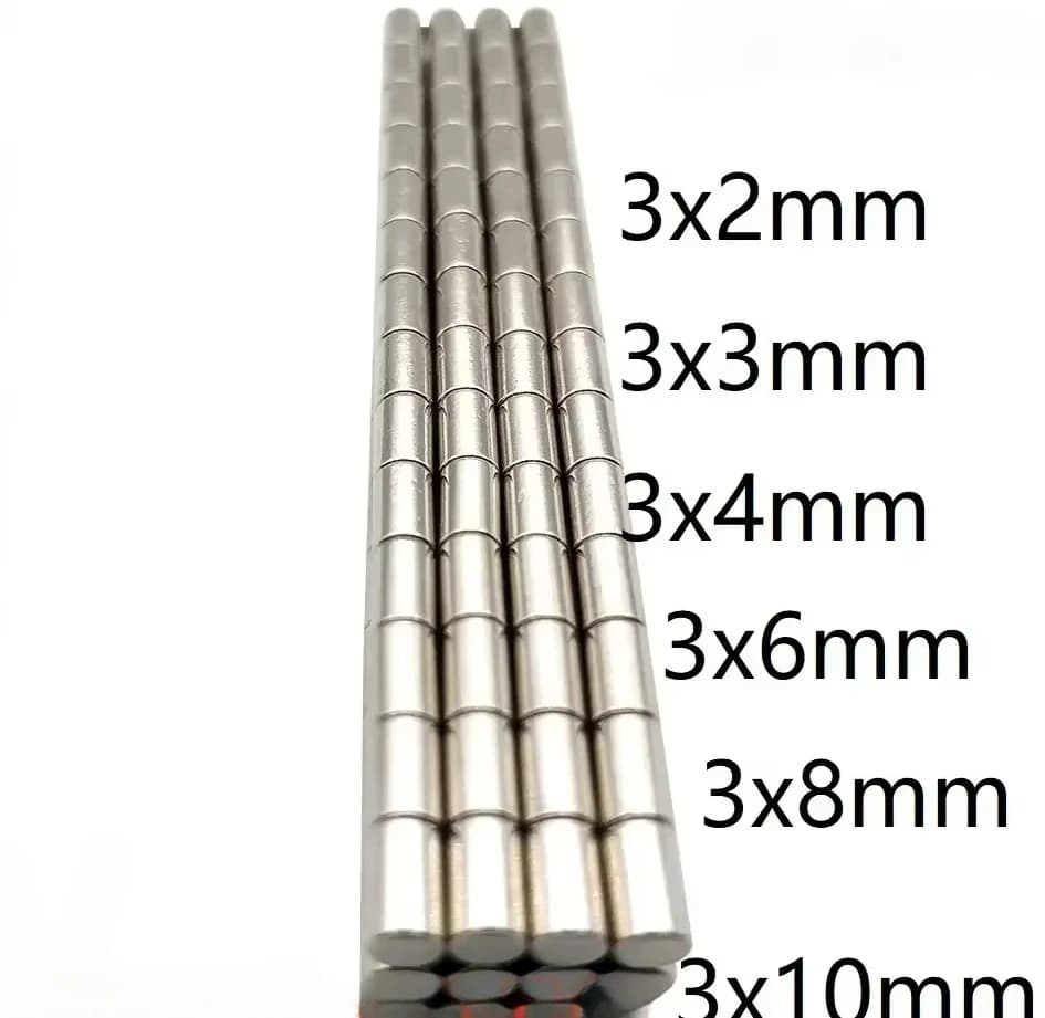 N52 3x5 3x2 3x6 3x8 3x10 3x3 3x4 3X1.7 3X2.7 4x6 N35 magneti al neodimio Iman Office Science Fai da te Frigo Strumento Strorage Frigorifero