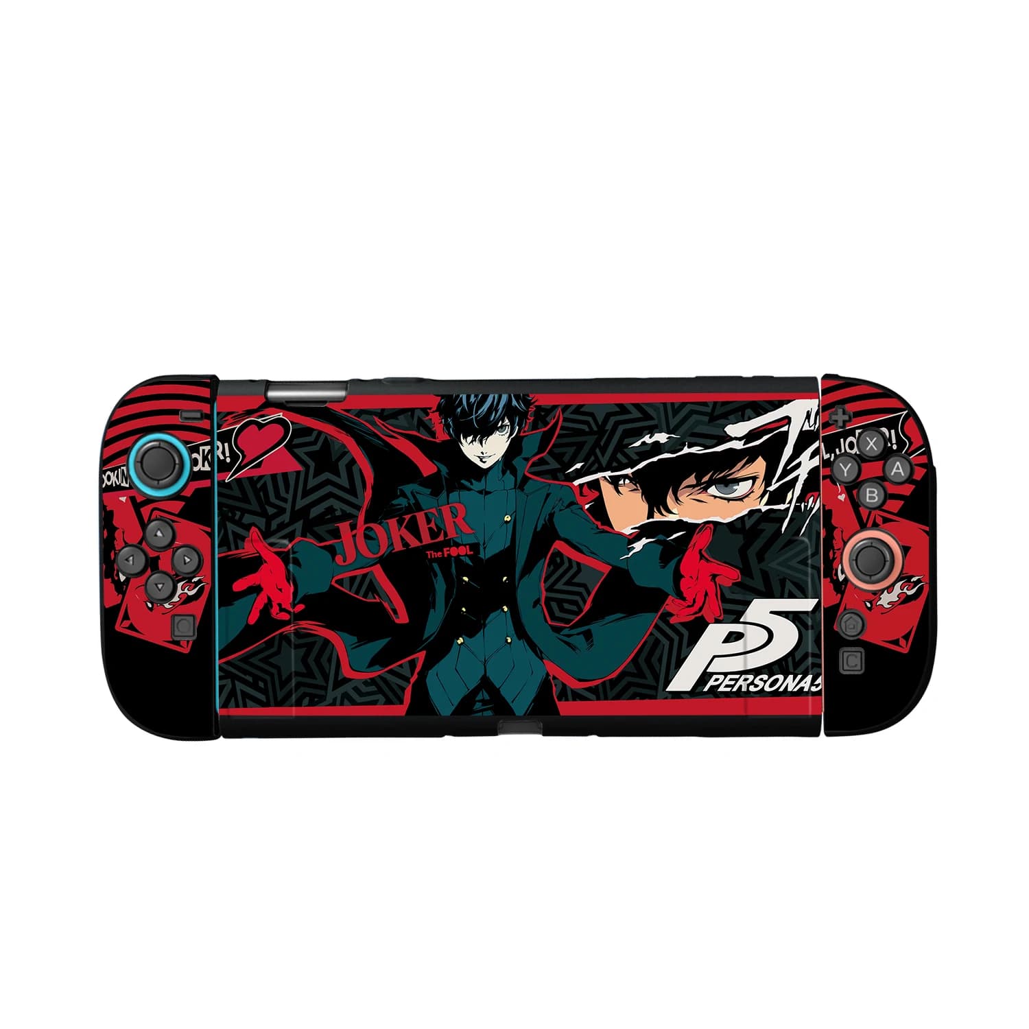 Custodia per Nintendo Switch 2 Cover Shell Dockable Protettivo Anime Joker P5R TPU Switch 2 Accessori Controller JoyCon