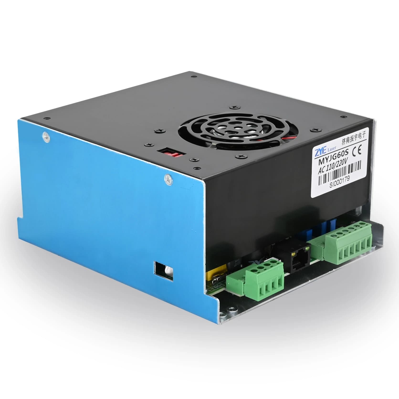 Nuovo Alimentatore Stabile MYJG60S/MYJG60W, Compatibile con Tubo Laser da 60W per Macchina da Taglio e Incisione Co2