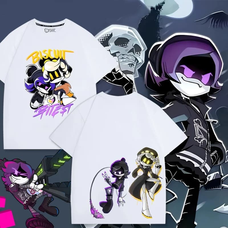 Game Murder Drones Cosplay T-shirt 3D Print Unisex Anime t Shirt Fashion Men/Women Short Sleeve O-neck Tees Harajuku Kid Y2k Top