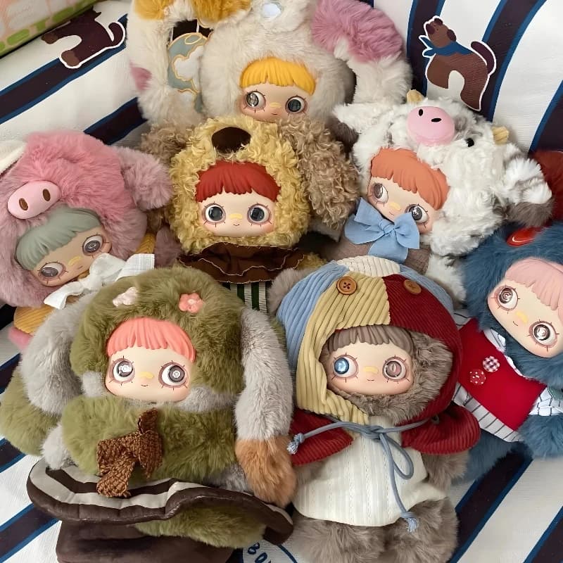 Maymei Moldy Paradise Ruins Scala 400% Scatola cieca misteriosa Simpatica bambola grande Peluche alla moda Ottimo regalo di compleanno per gli amanti dell'anime