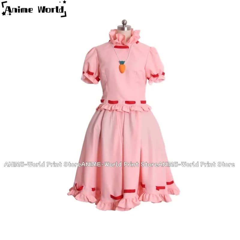 《Personalizzato》Anime Touhou Project Tewi Tei Inaba Costume cosplay di qualsiasi dimensione, 7;k'2.s;9,