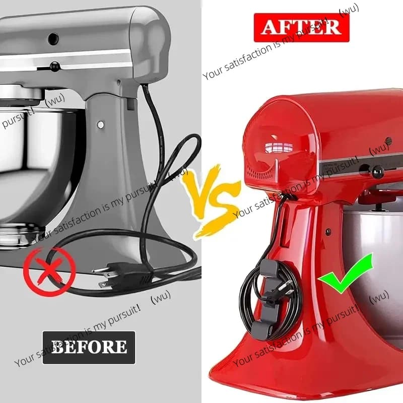 6 pezzi di clip per organizer per avvolgicavo, supporto per cavi, avvolgicavo per avvolgicavo, per miscelatori per frullatori, supporto per elettrodomestici da cucina