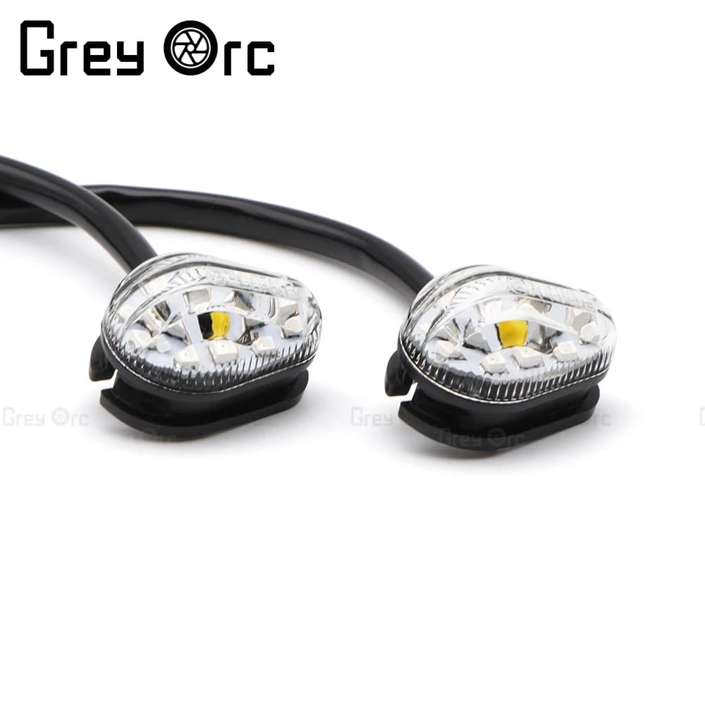 Per YAMAHA YZF R1 SM R6 R25 R3 R15 R125 YBR125 250 LED Indicatore di direzione Accessori moto Indicatore Lampada Universale Mini