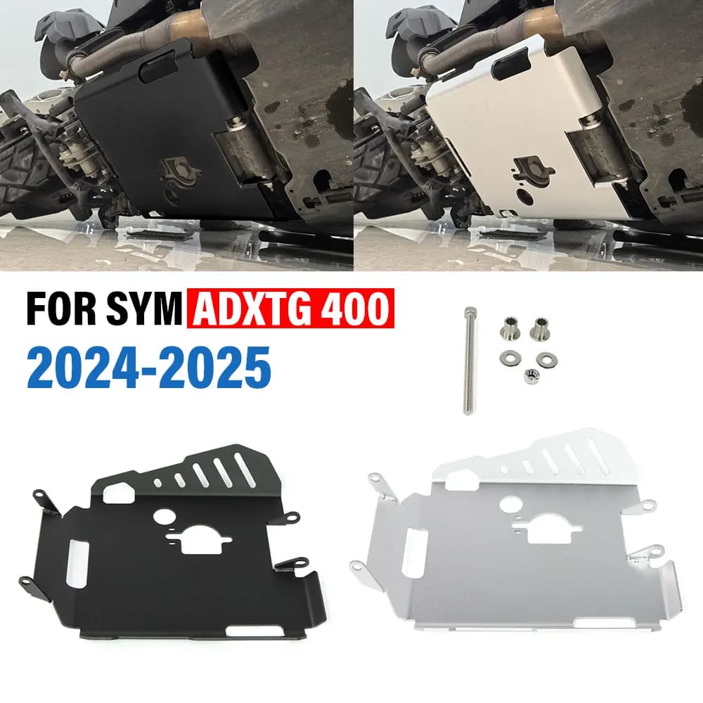 PER SYM ADXTG 400 ADX TG 2024-2025 Accessori Moto Copertura di Protezione Del Motore Telaio Guard Pancia Pan Protector Protezione Inferiore