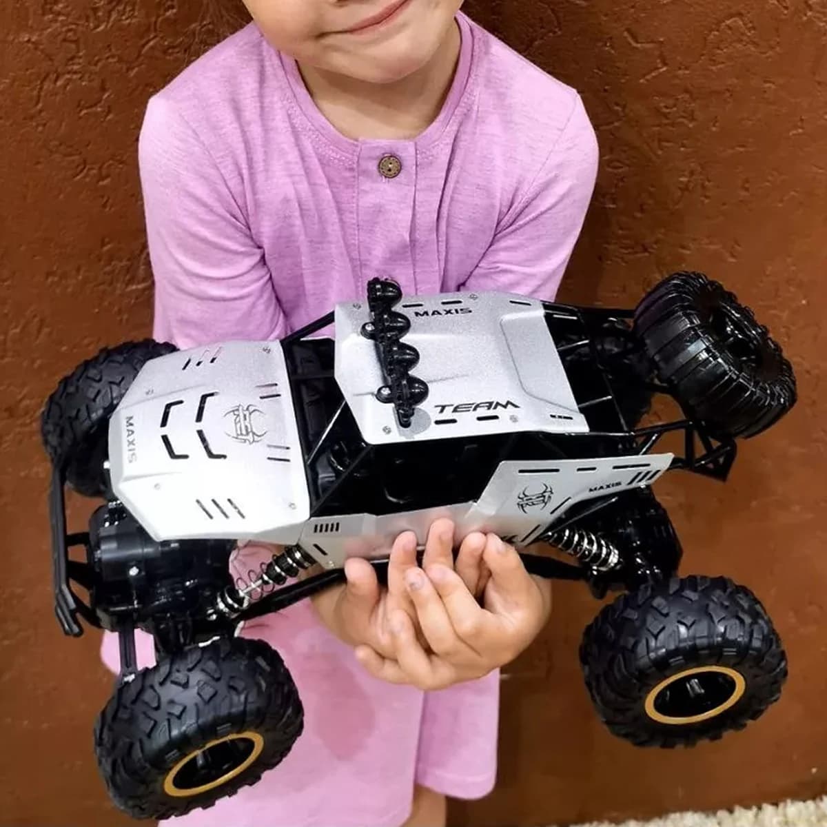 1:12 / 1:16 4WD Auto telecomandata con luci a LED 2.4G Radio RC Auto Fuoristrada Camion telecomandati Giocattoli Regali per Ragazzo Ragazza Bambini