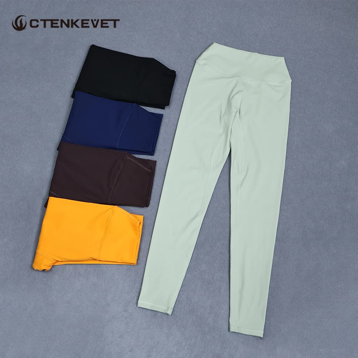 Women's High-Waisted Summer Yoga Pants Woman's Cycling Pants Quick-Dry Breathable Leggings Great For running and Cycling
