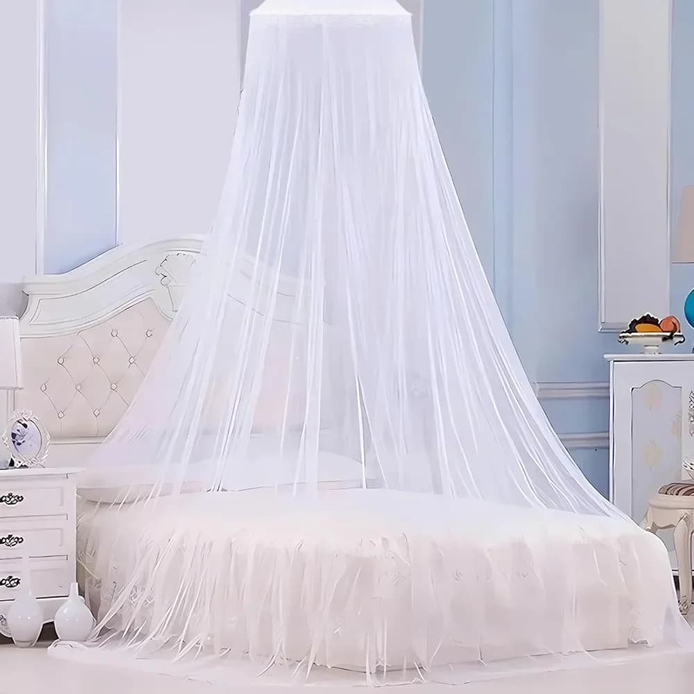 Nuovo 1/2 pezzi campeggio e uso domestico grande zanzariera letto, zanzariera letto matrimoniale singolo, copertura repellente per zanzare 0.6x2.5x10.5M