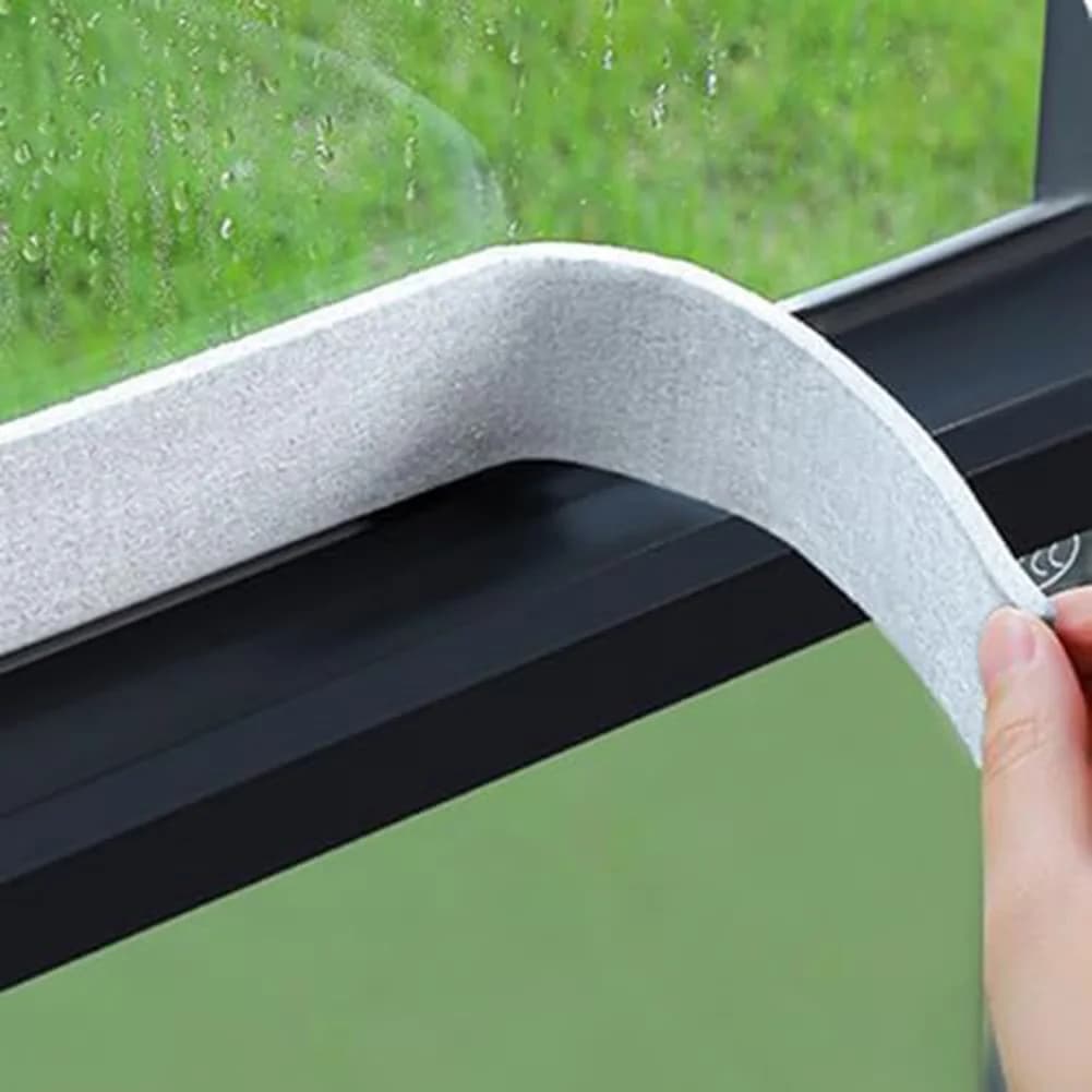 Water absorbing strips for windows sinks countertops 24 rolls 4 meters each felt tape moisture absorption easy to use