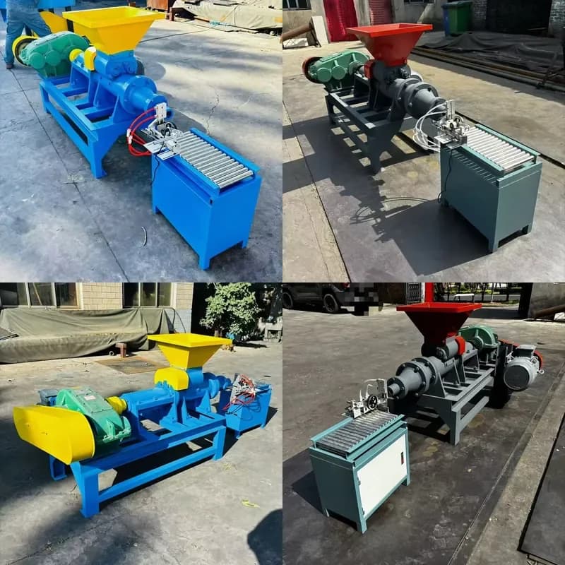 for Charcoal Sticks Extruder Briquetting Machine Screw Coal Press