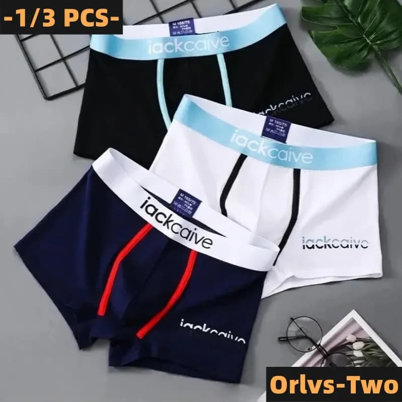 1/3 Pezzi XL-3XL Slip da Uomo in Cotone, Boxer Traspiranti Stampati, Comodi Pantaloncini Intimi da Uomo