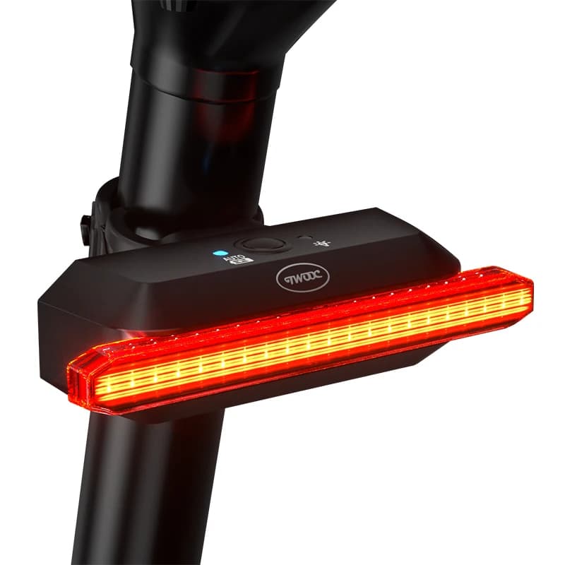 Rear headlight for brake smart for bicycle charging USB back light glare for bike Mountain Bike bicycle accessories for road bike