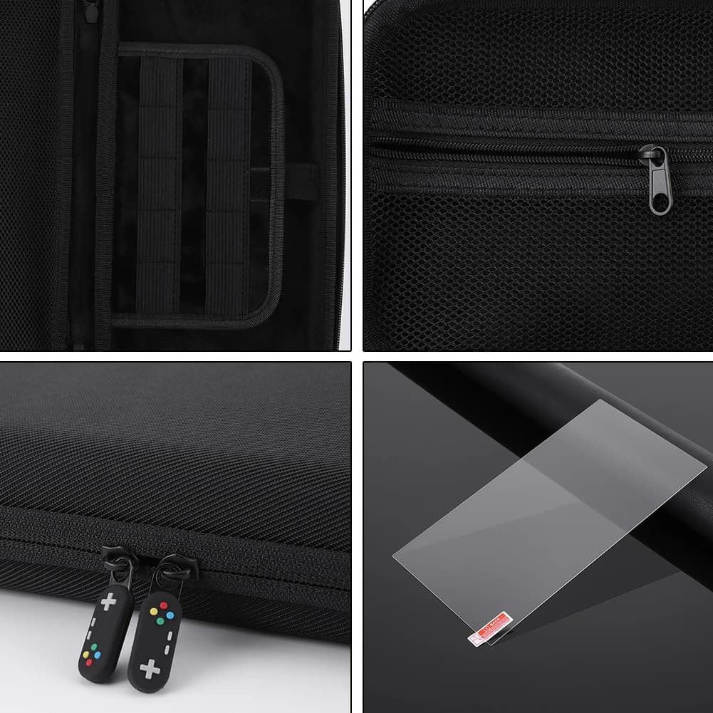 Custodia per il trasporto in EVA e protezione schermo per console di gioco Switch 2, antiurto e antigraffio per console di gioco portatile Switch 2