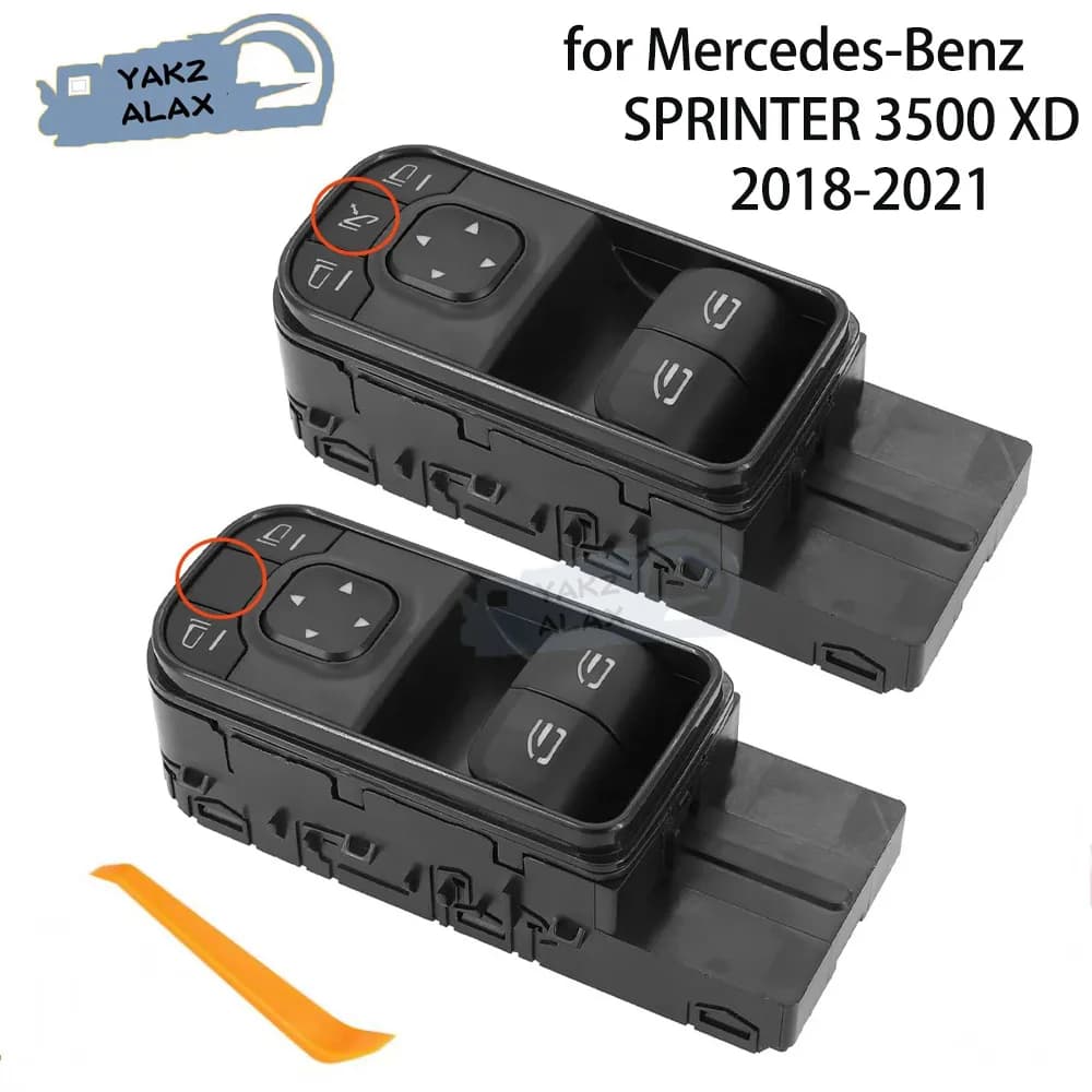 A9079059002 A9079056603 per il 2018 2019-2021 Mercedes Benz Sprinter 3500 XD Elettrico Master Finestra di Controllo Pulsante Interruttore