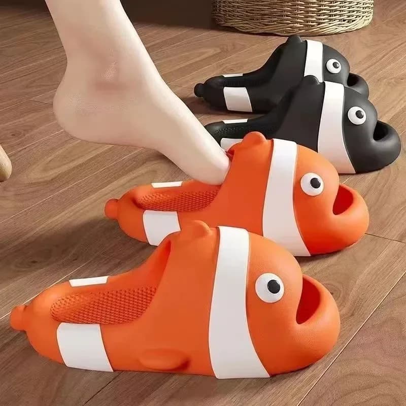 Ciabatte Estive per Bambini e Donne, Sandali Carini con Cartoni Animati, Pantofole da Esterno a Punta Chiusa, Scarpe da Casa Antiscivolo, Sandali da Interno