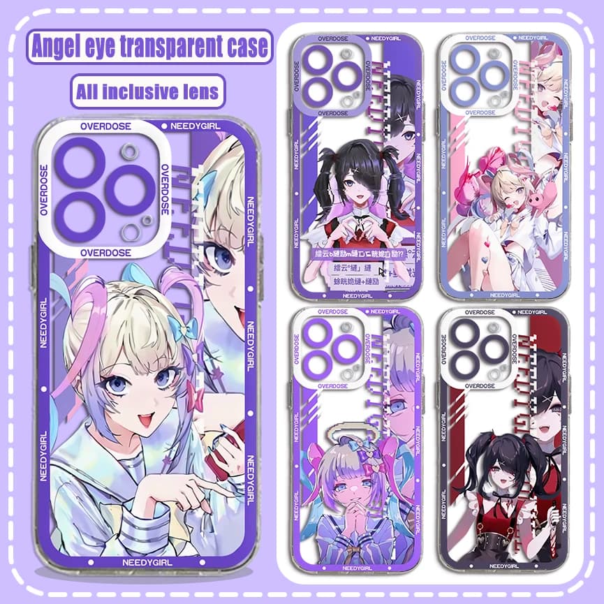 Needy Girl Overdose Game Hot Phone Case For Xiaomi Redmi Note 13 12 12C 11 10 10C 13C 10s 9 9s 9A 9T 9C 8 7 Pro Max 4G 5G Cover