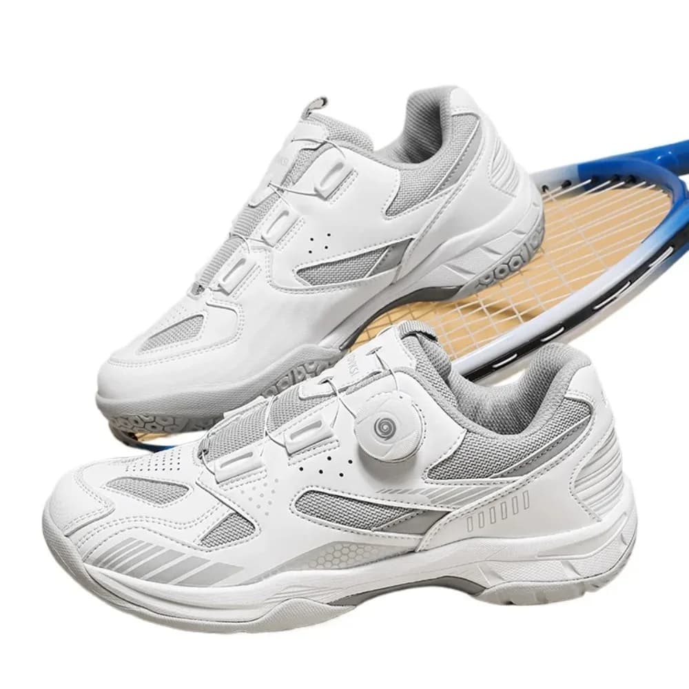 Tennis Shoes for Men and Women, Indoor Training sneakers, Breathable Footwear for Athletics, Badminton and Volleyball