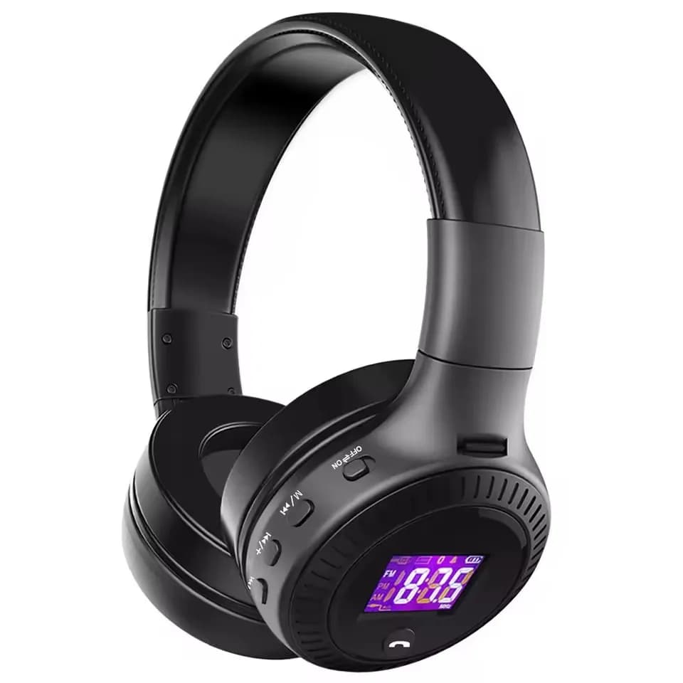 ZEALOT B19 Cuffia Bluetooth Auricolare wireless Over Ear HiFi Stereo Supporto per basso Microfono con scheda Micro SD AUX