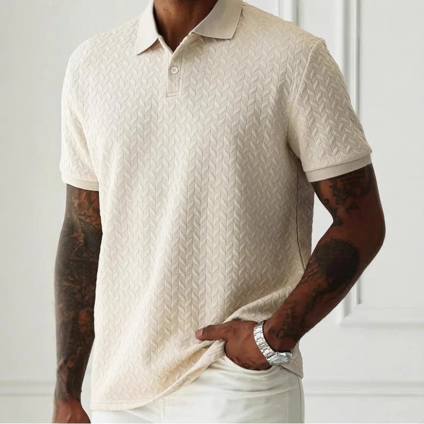 Polo Shirt Men Solid Color Spring Summer Casual Tees Short Sleeve T Shirt