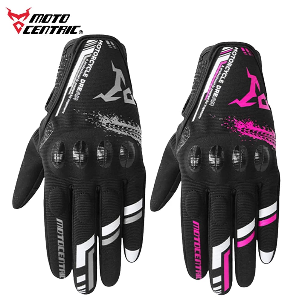 Original Motorcycle Gloves Motocentric Summer Running Gloves Breathable Motorcycle Cross Man Woman Touch Screen Antique Gloves