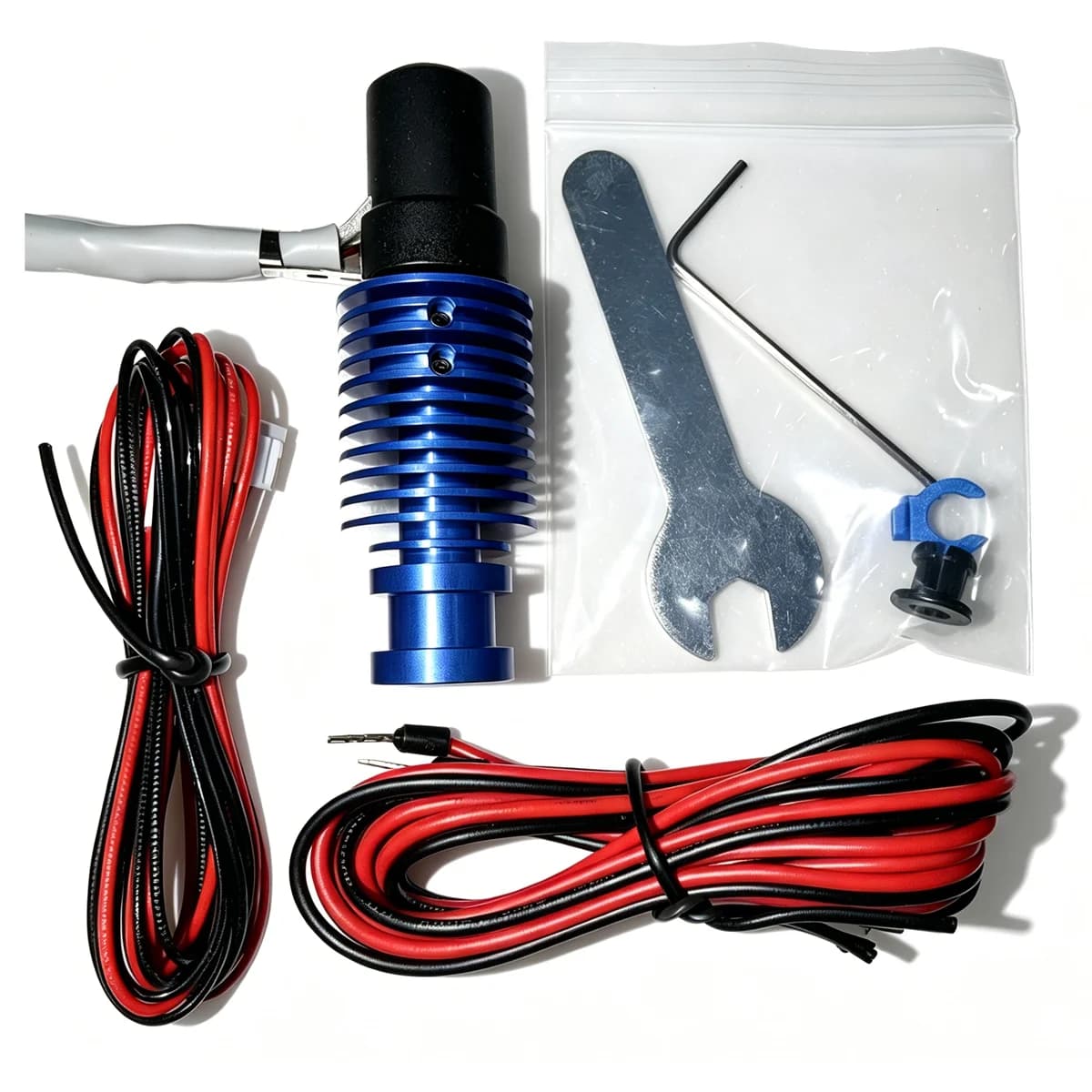 Hotend Volcano E3D V6 24V 60W con Riscaldatore in Ceramica, Testina di Stampa per Stampanti 3D, Compatibile con Voron 2.4, Prusa, Ender 3, CR10, MK3S Kit.
