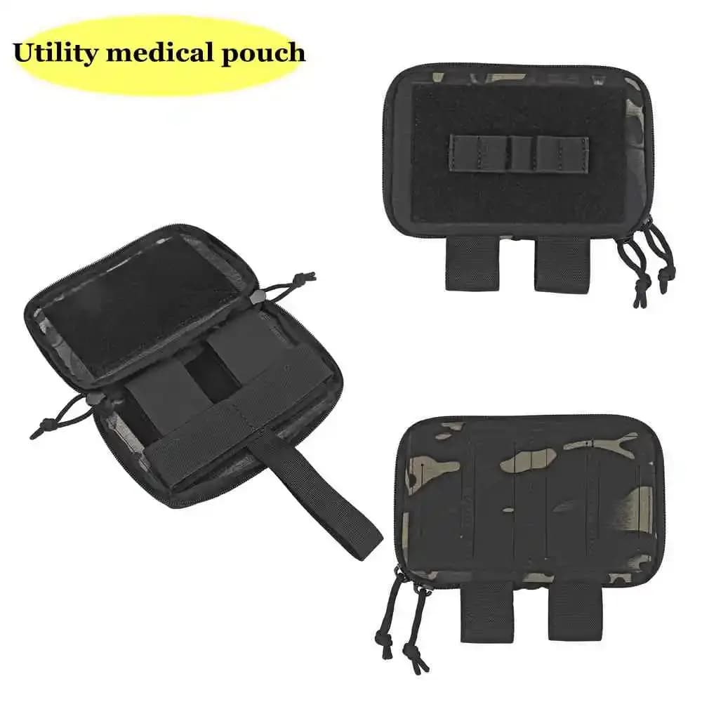 Borsa per Forniture di Emergenza, Kit di Pronto Soccorso, Astuccio Multiuso per Casa, Lavoro, Campeggio, Viaggi, Caccia
