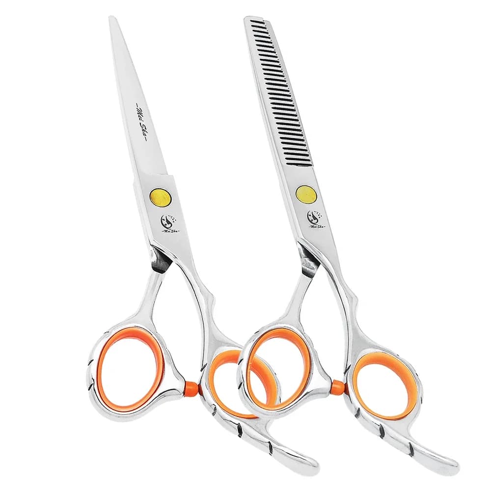 5.5 "6.0" Forbici da taglio per salone di alta qualità Parrucchiere Cesoie per assottigliamento JP440C Forbici per capelli con borsa Tagliacapelli A0053A