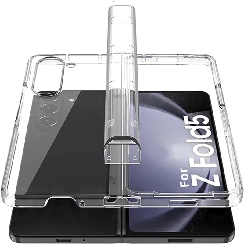 Custodia pieghevole per PC rigida con protezione completa cerniera per Samsung Galaxy Z Fold 6 5 4 3 W24 W23 5G Cover per telefono antiurto Ricarica wireless