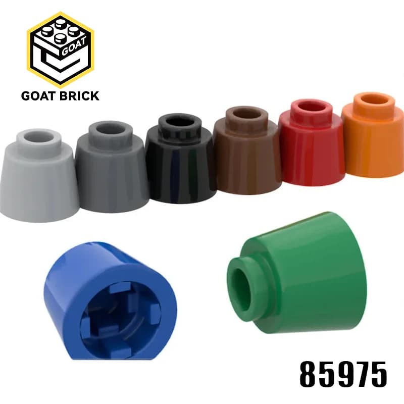 10Pcs MOC Compatible Assembles Particles 85975 1 1/6x 1 1/6 X 2/3 Building Blocks Parts DIY Educational Tech Parts Toys for Kid
