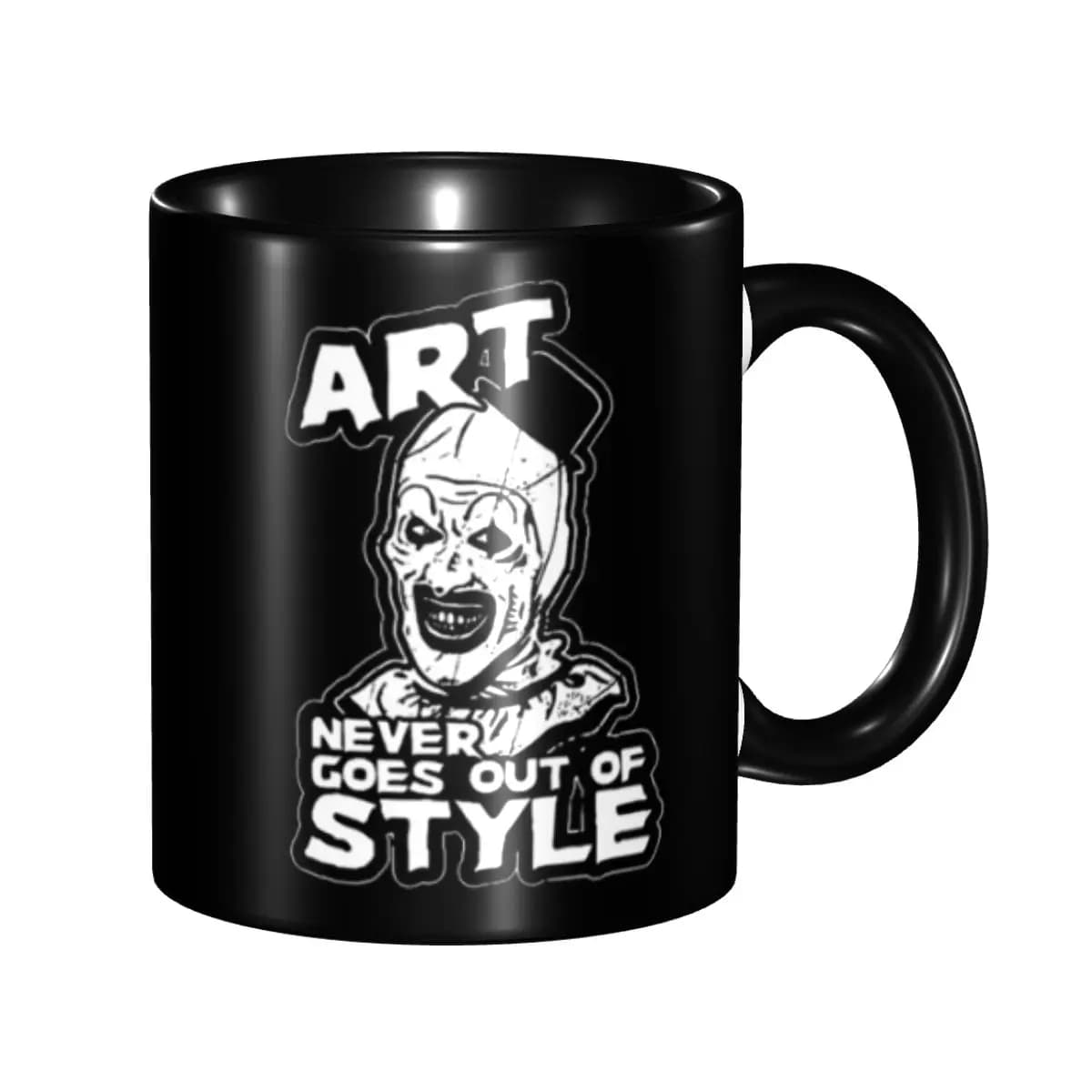 Horror Terrifier Movie Custom Ceramic Mug, Halloween Gift
