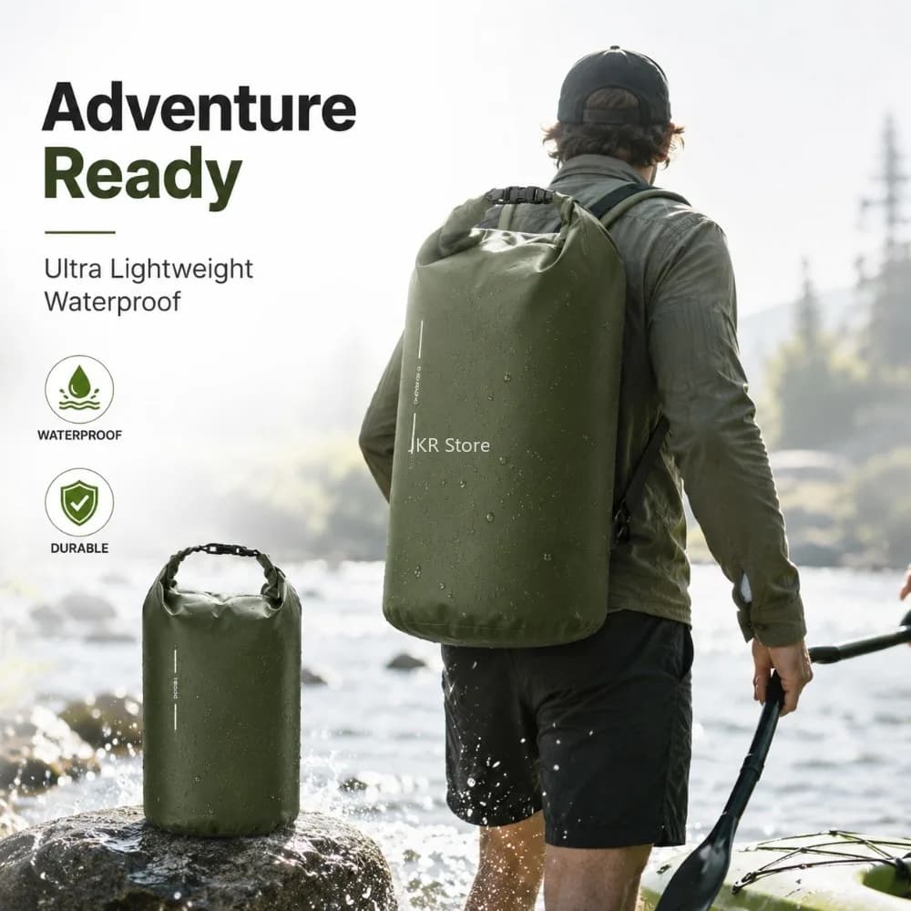 Dry Storage Bags for Rowing, Kayaking, and Canoeing, 8L, 40L, 70L, Waterproof Non-Water-Filled Bags, Suitable for Outdoor Travel