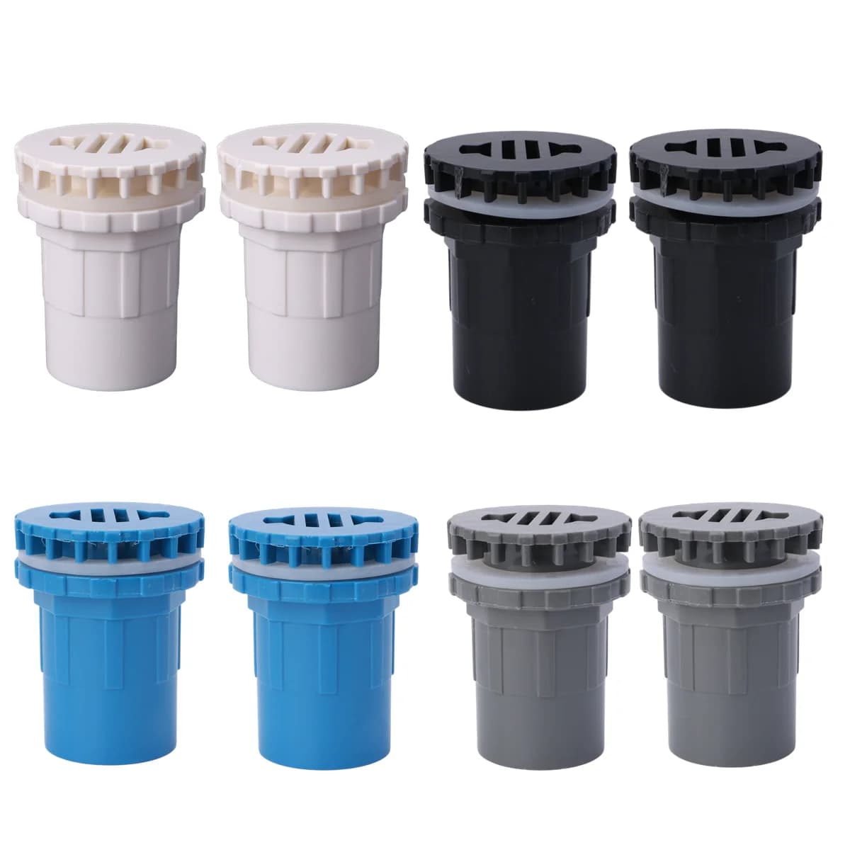 20/25/32/40/50mm Connettore per tubo in PVC Giunti di drenaggio per acquario Raccordi per acquario Adattatore per tubo dell'acqua per irrigazione da giardino